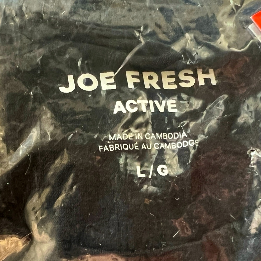 Joe Fresh Active black shirt Nordstrom large